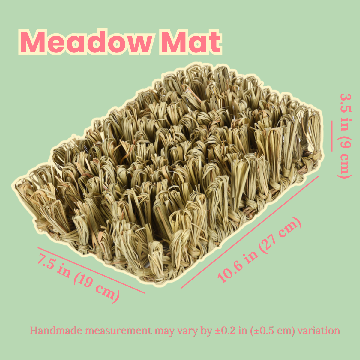 MeadowMaze Natural Timothy Play and Snack Mat