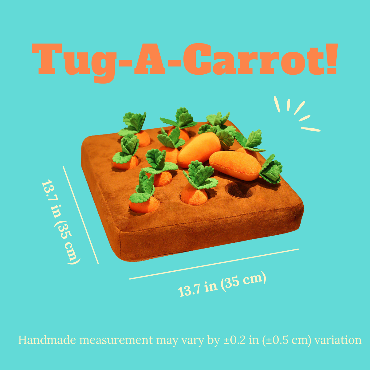 Tug-A-Carrot! Interactive Foraging Toy for Chinchillas & Small Pets