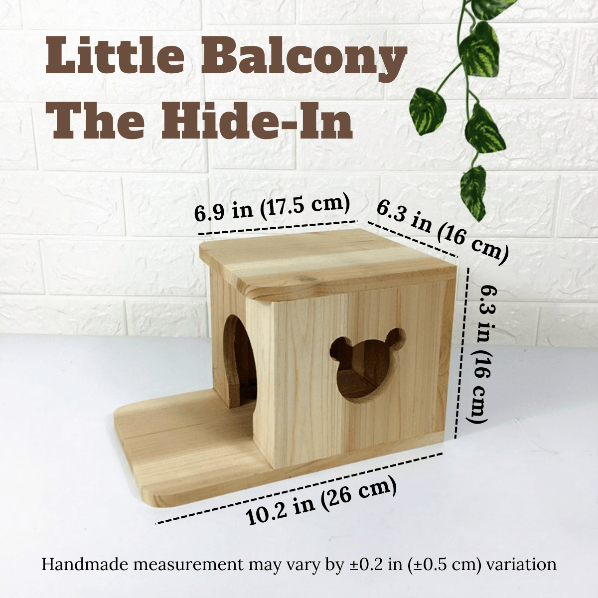 【The BambooPin Collection】Little Balcony House Series