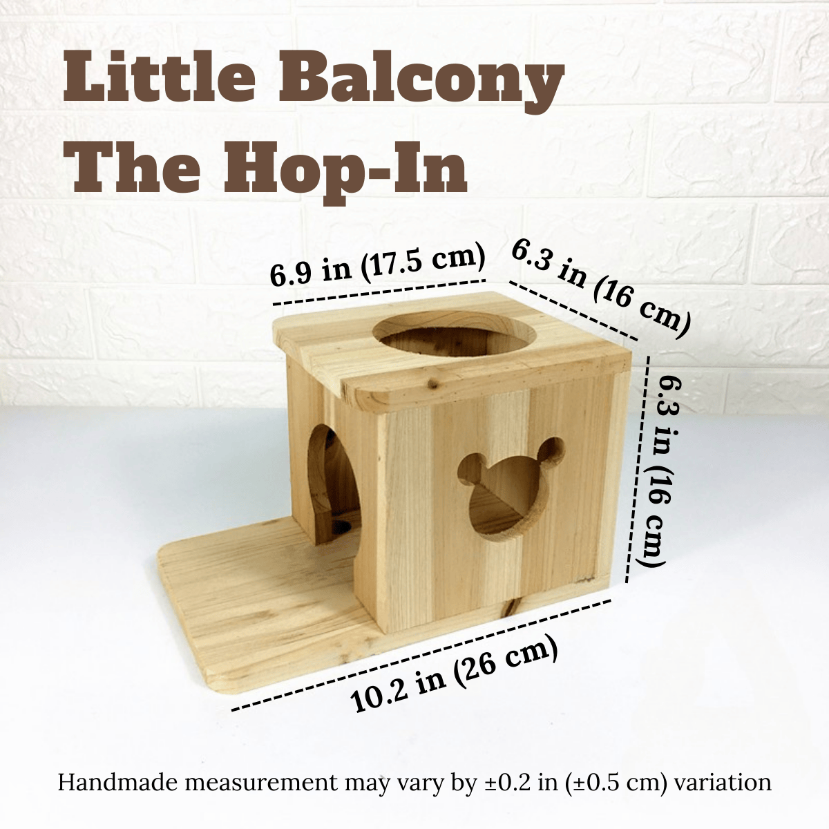 【The BambooPin Collection】Little Balcony House Series